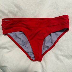 Prana Red Women's Bikini Bottom